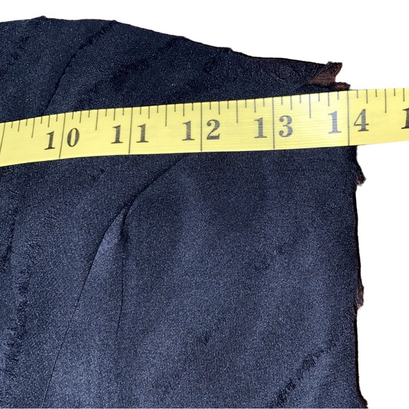 NWT Adam Lippes 100% Silk Tiered Raw Mini Cocktail Strapless Dress LBD Size 2 - Picture 9 of 14